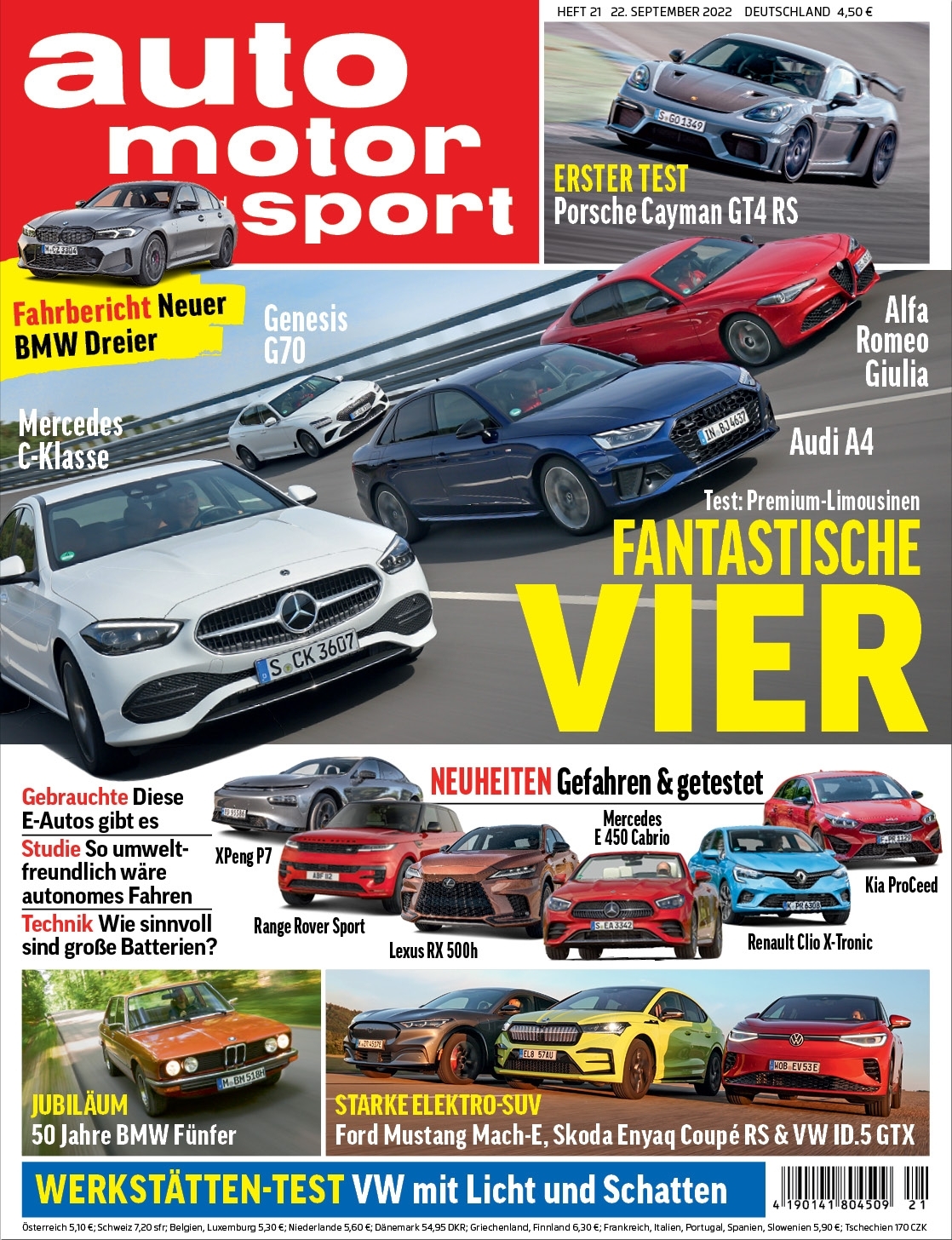 Leserwahl CAR CONNECTIVITY AWARD 2022 Motor Presse Stuttgart